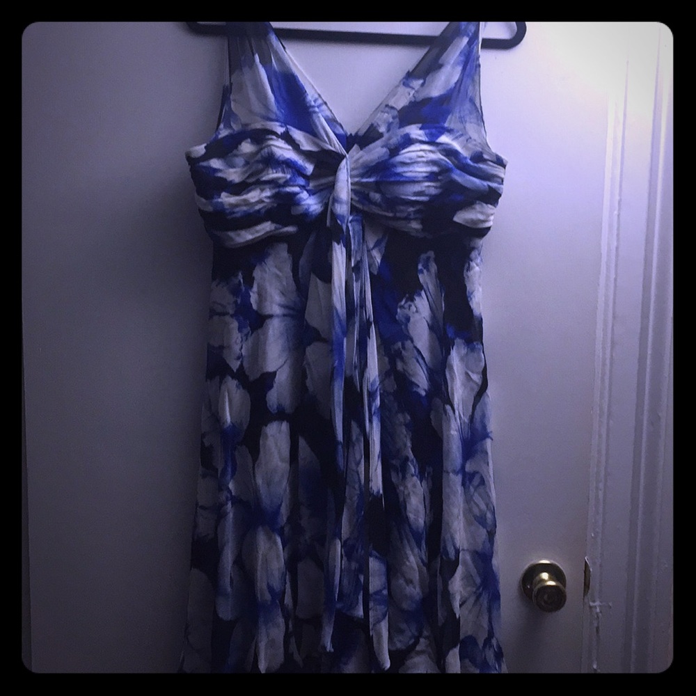 Donna Ricco Blue Dress